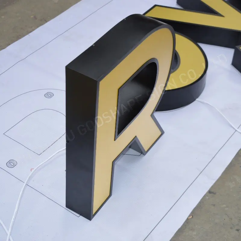 3D Led Logo Sign Illuminated Sign Customized Led Letter Sign