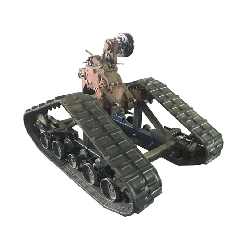 Cheap Made in China Crawler Chassis for Tractors Excavators Truck Dumper Farming
