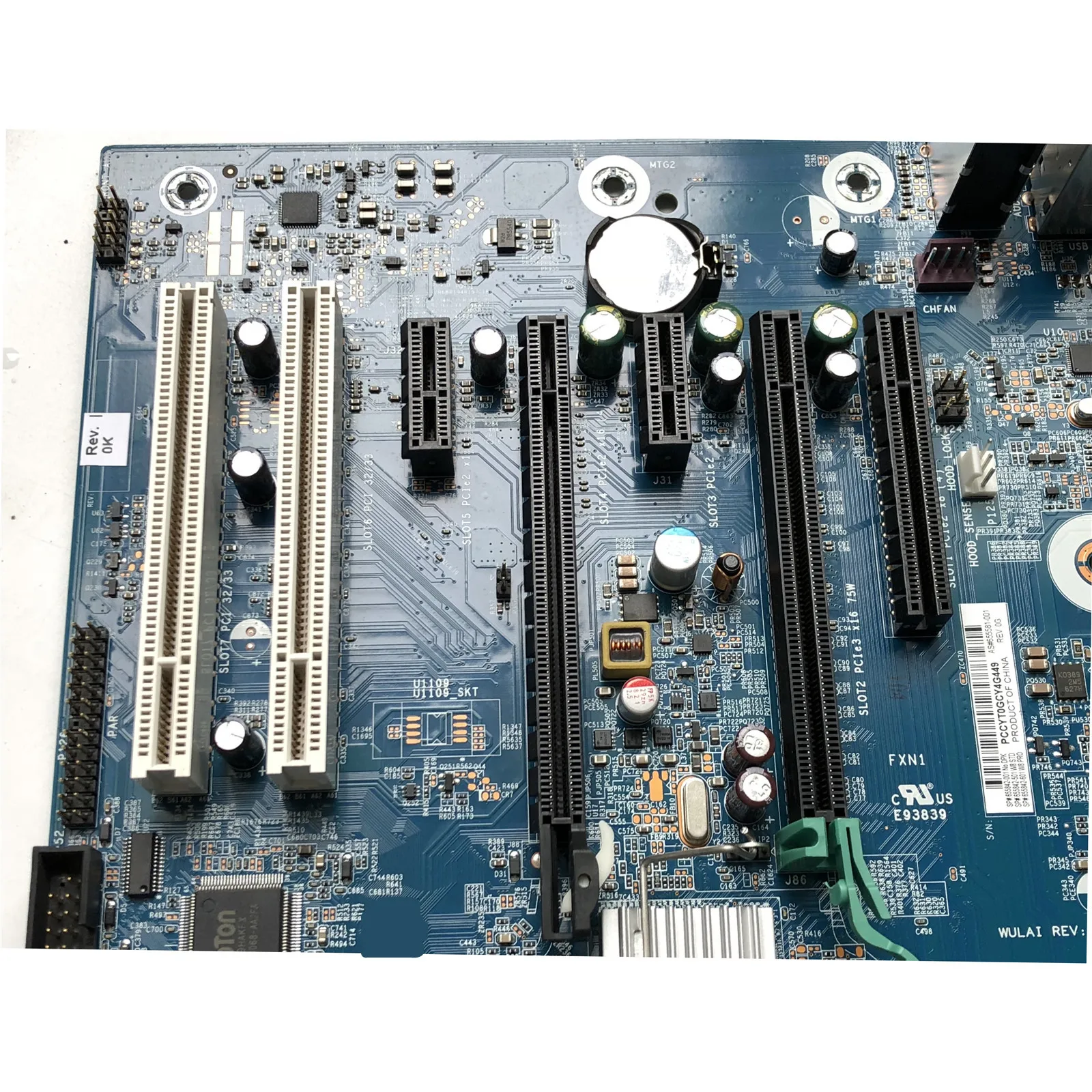 Оригинальная материнская плата для HP Z220 CMT 655842-001 655842-501 655842-601 655581-001 C216 DDR3 полностью