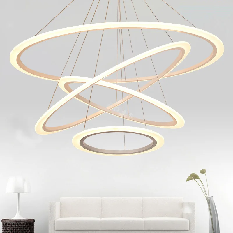 Decorative kitchen bedroom pendant light clear acrylic pendant light morden simple pendant lamp