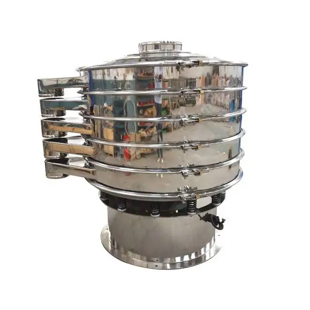 Air Jet Sieving Machine Oscillating Sifter Vibro Separator With Ultrasound