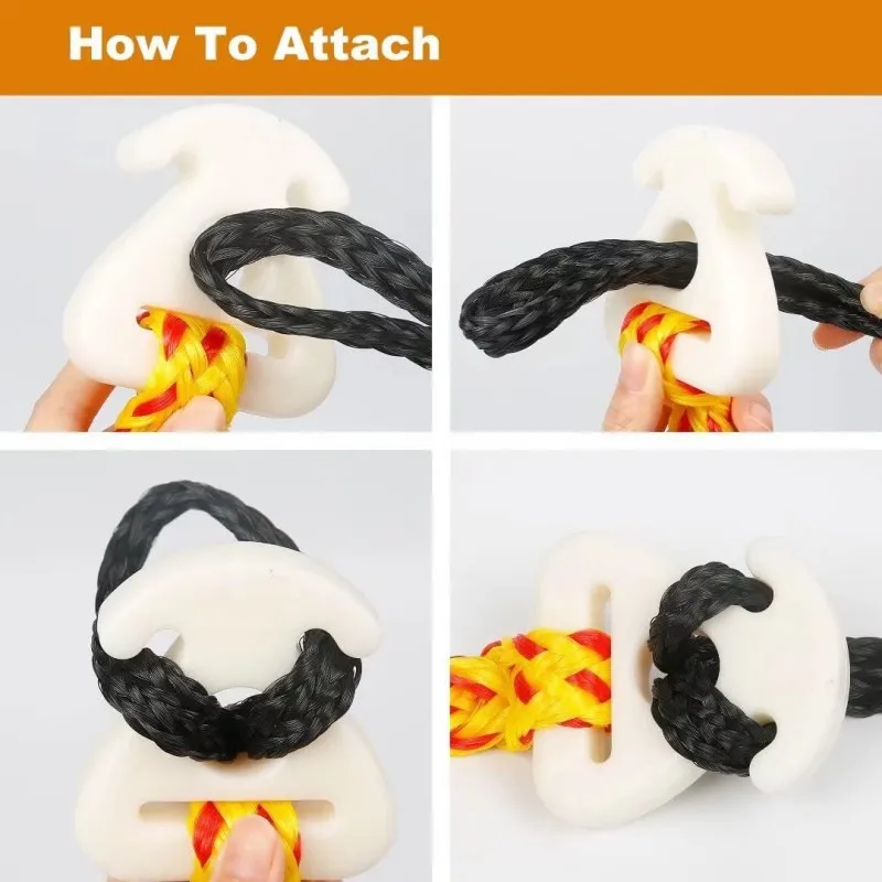 Heavy Duty Tow Rope, Boating Tow Ropes for Tubing, Towable Tube, 2K 3K 4K 60 FT