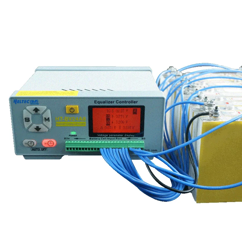 8A 2-24S Heltec Active Equalizer Balancer with Voltage Measuring Lifepo4 Lithium Lipo for Battery Equalizer Repair Instrument