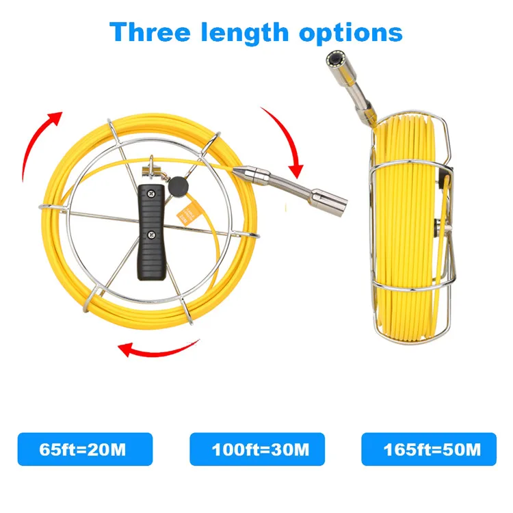 Видеокамера для исследования канализационных труб устройство наблюдения с 7