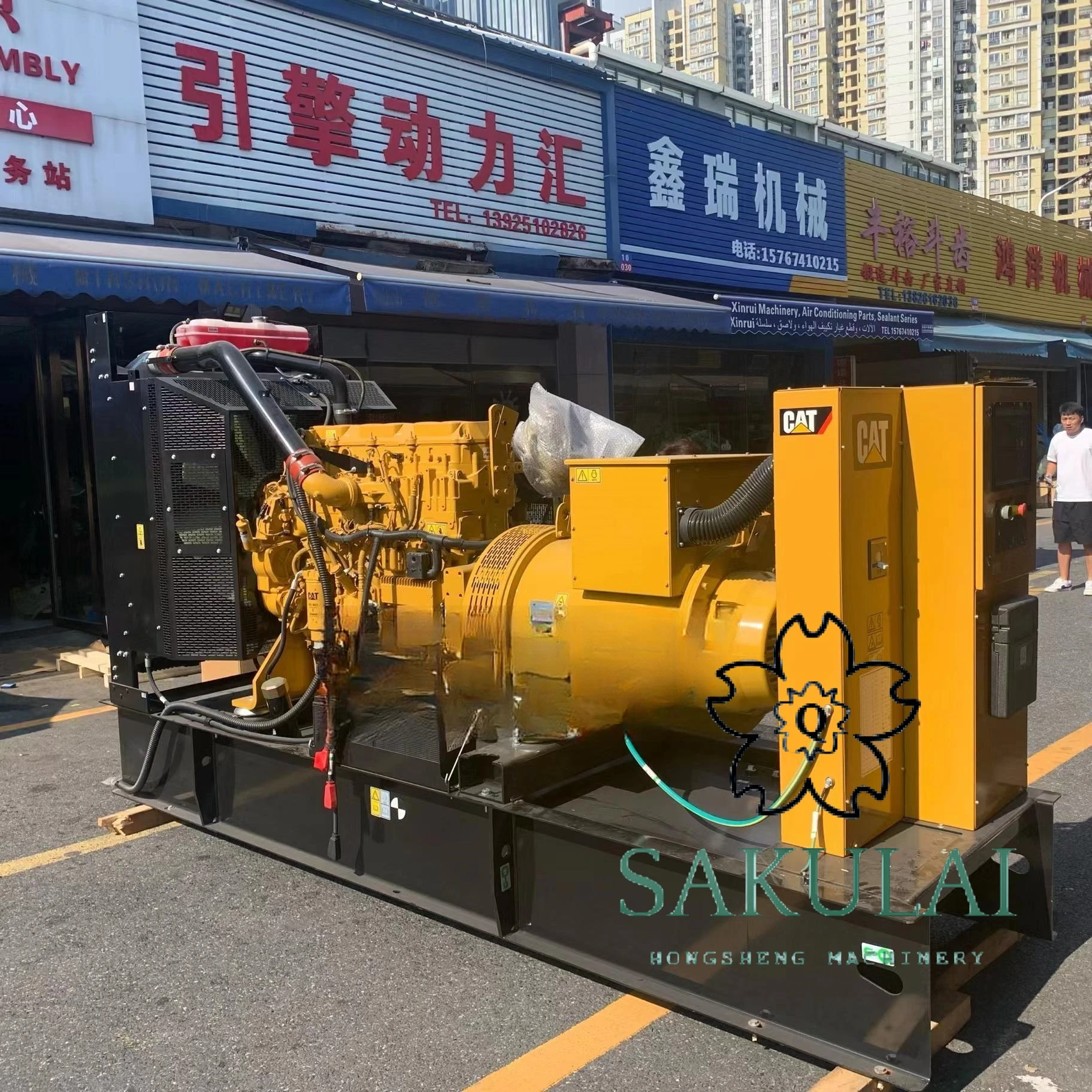 The original C13 Generator set engine assembly generator set is used in industry For Caterpillar