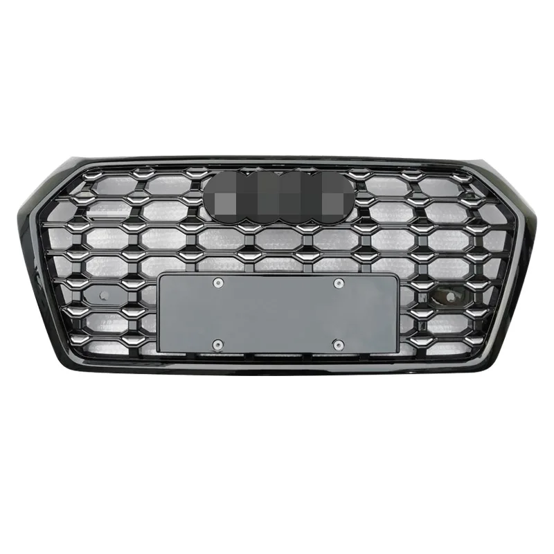 
Auto spare parts For audi Q5 RSQ5 front grille mesh design ABS material 2018-2020 honeycomb 