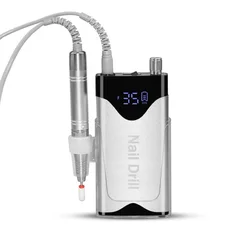Brushless nail drill rechargeable cordless efile electric nail drill machine 35000rpm