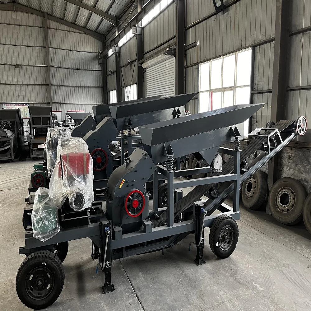 20t/h 400*600 quarry small mini stone crusher crushing plant machine price