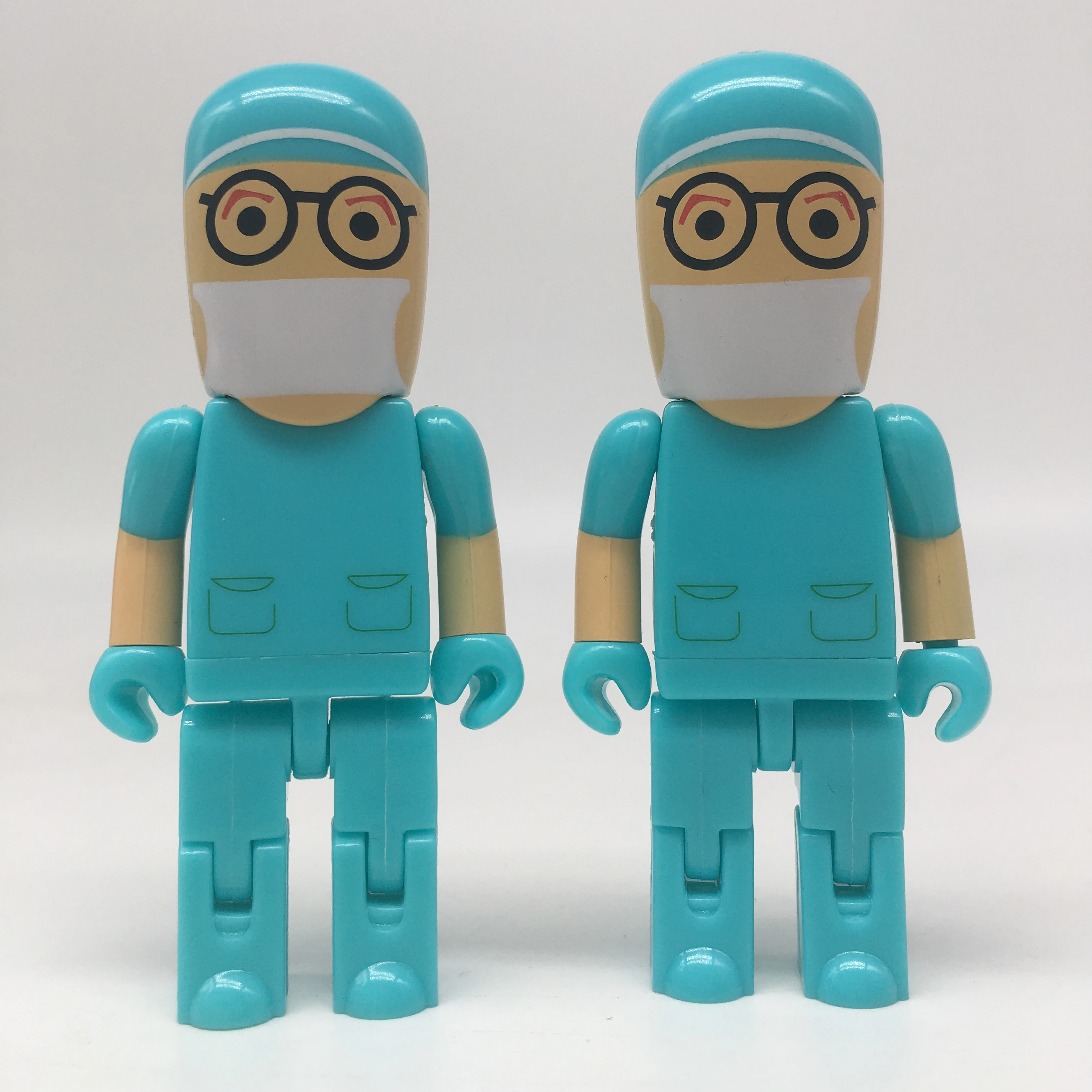 Творческие USB флэш-накопитель с подгонянным логосом 4GB/8GB/16GB/32GB/медсестра модель мультфильм Memory Stick оптом продавает USB 2,0