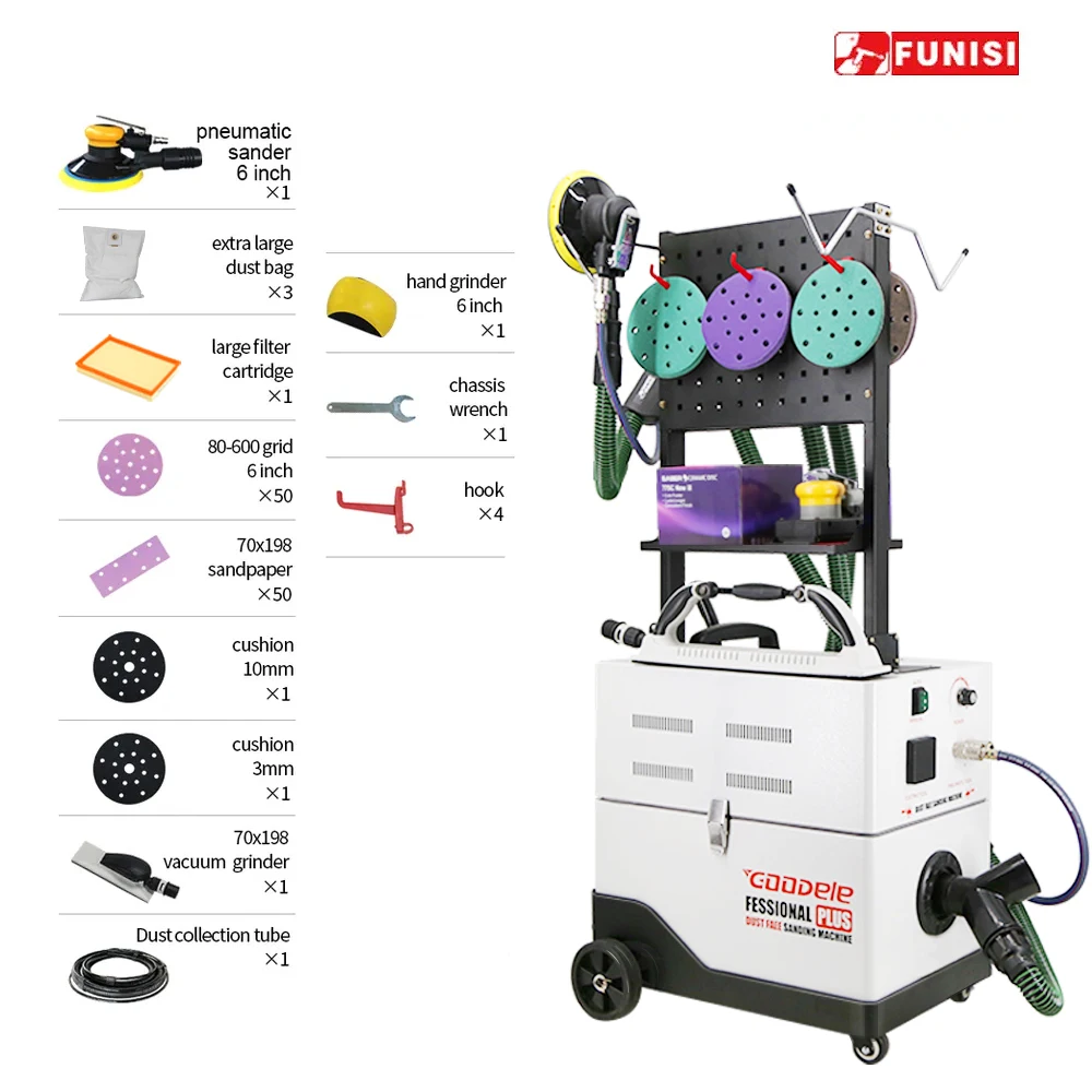 FUNISI New type of grinding dust suction dry mill