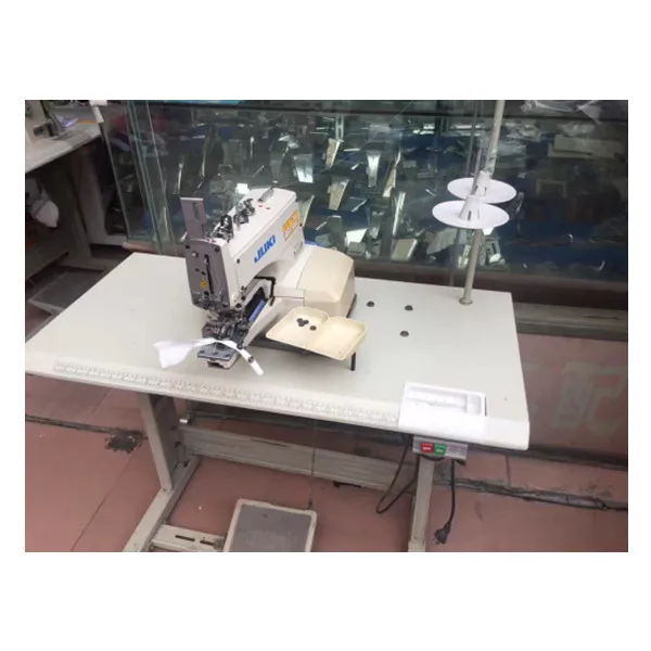 used machine jukiS MB-1377 Single thread loop stitch  button sewing machine in good condition