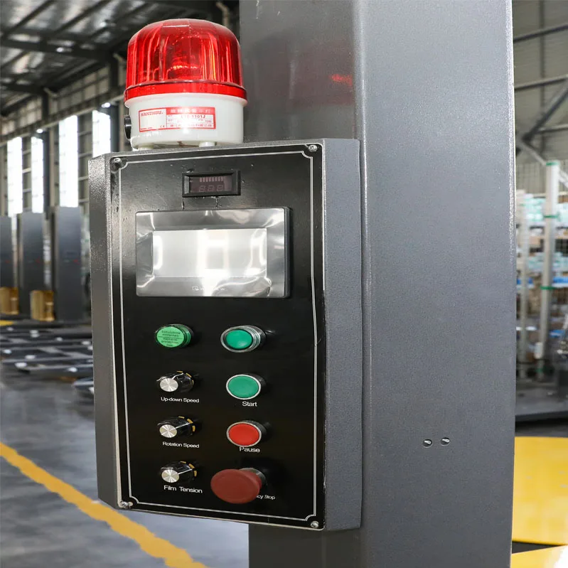  High Efficiency Portable Robotic Movable Stretch Pallet Wrapper Intelligent Self-propelled Robot Wrap