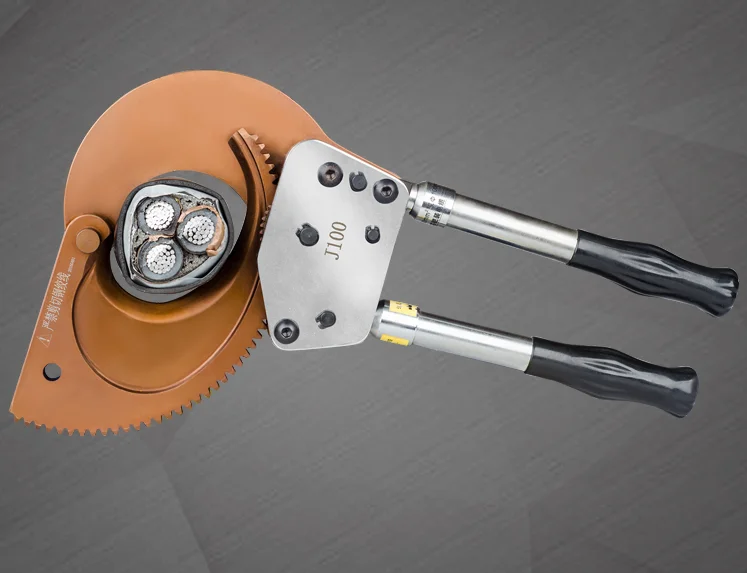 J160 ratchet cable cutter 160mm cable cutter, cable shear, heavy duty type chinese supplier for cable cutter