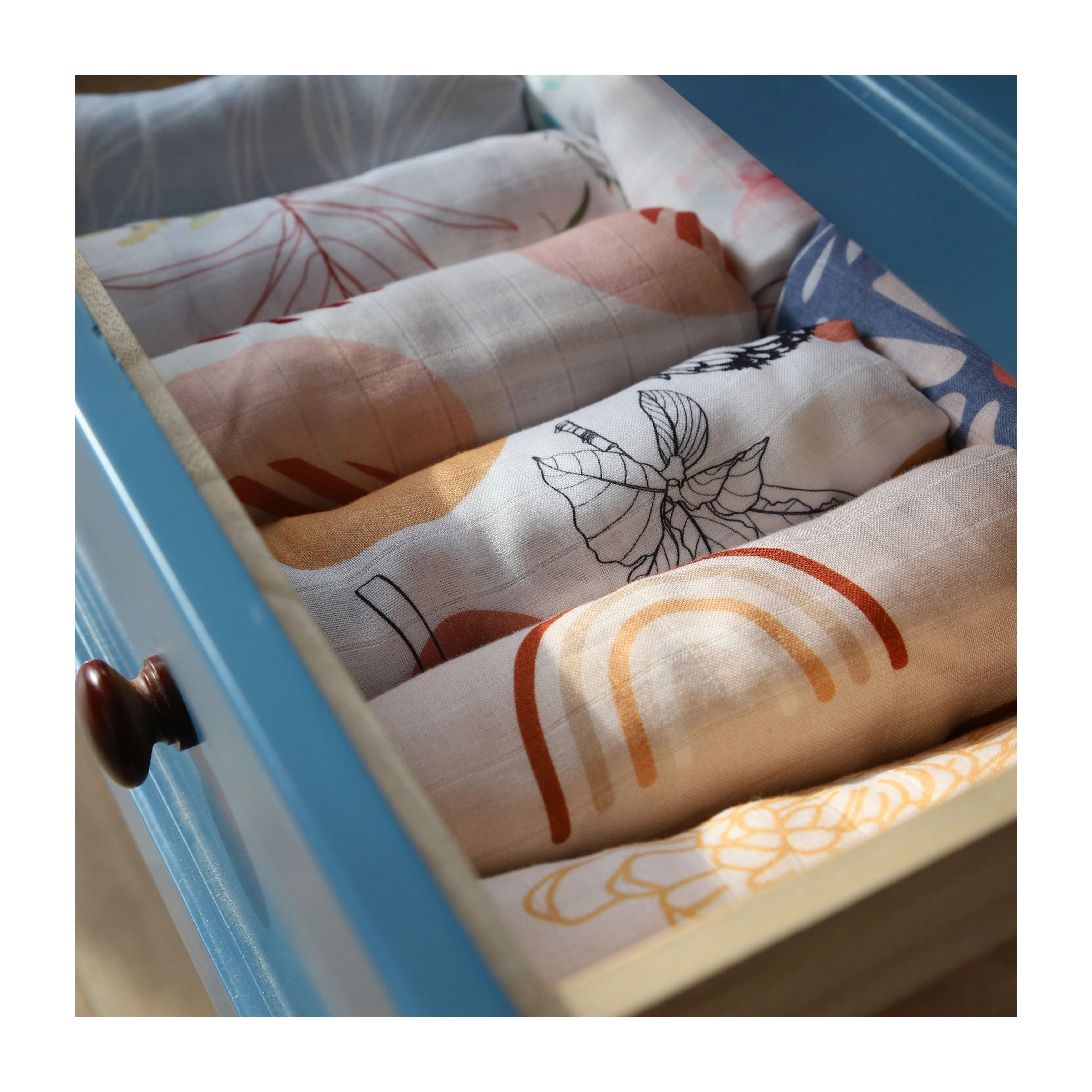50pcs moq tela muselina babi unique stylish design changing swaddle children home use muslin blanket