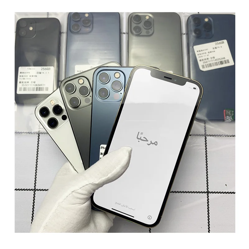 2021 hot salling phone wholesale original second-hand feature phone for iphone 12 pro plus second-hand phone