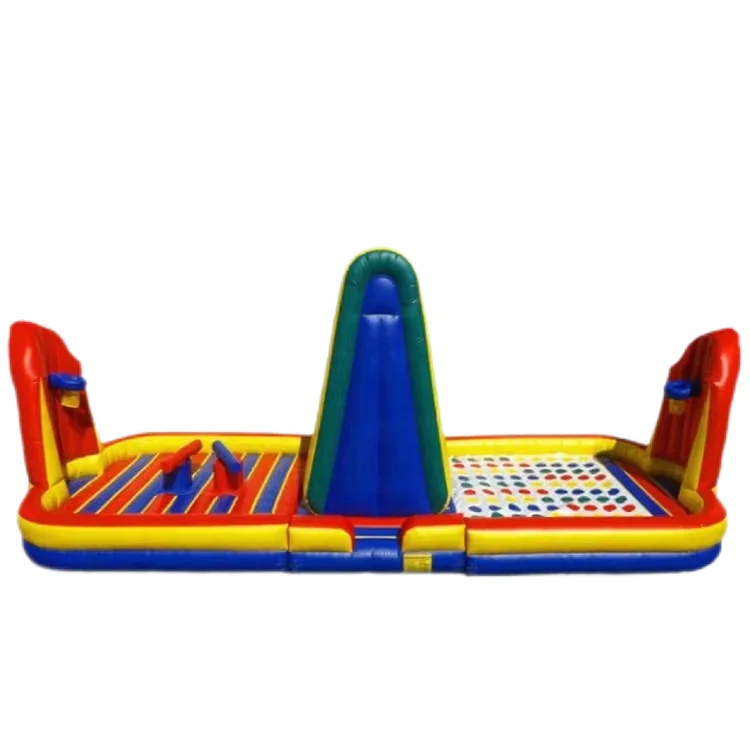 new design interactive inflatable fighting and twister sport game for sale