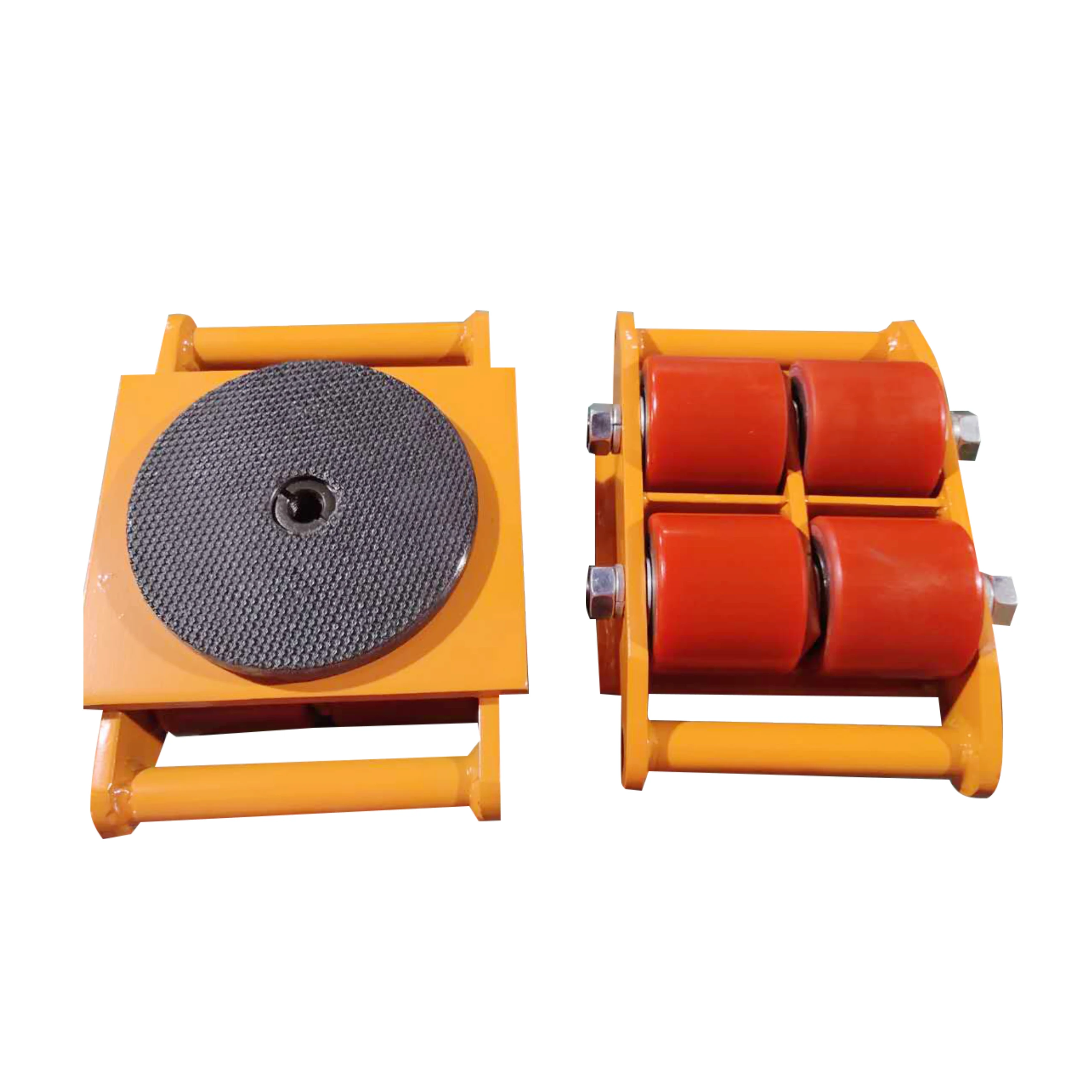 CRA-4 6Ton The most popular Industrial machine container Transport dolly roller roller skating with bearing turntable