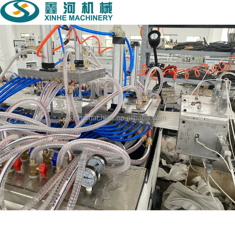 House Building Materials Interior Wall Decorative 40/60cm Pvc Wall Panel plastic pvc decorative panel extruder production line