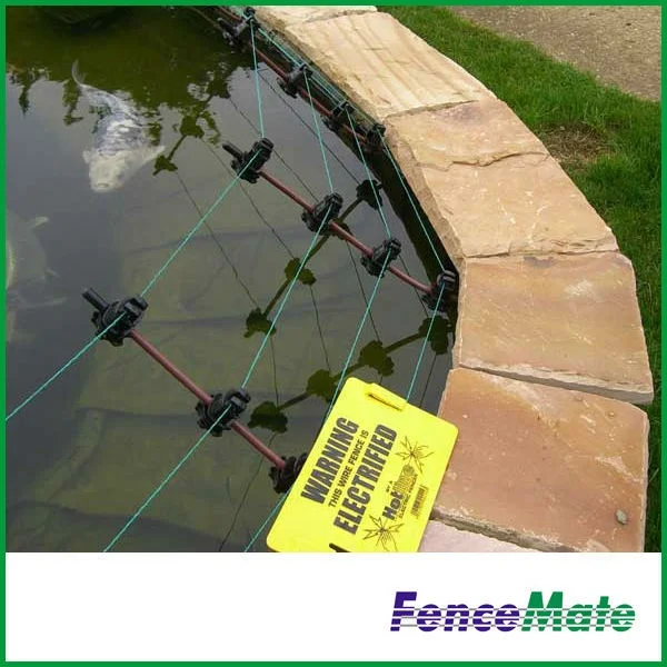 Custom Logo Waterproof Electric Fence Warning Sign With Pre-Drilled Holes