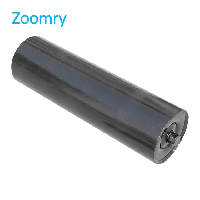 Factory Price Steel Pipe Trough Conveyor Idler Carry Roller Belt Conveyor Steel Idler Roller with Bracket Industrial