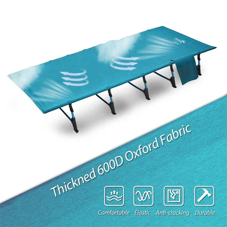 Ultralight Folding Tent Camping Cot Bed Foldable Bed Modern Outdoor Foldable Hospital Camp Bed Tan 190x70x17cm