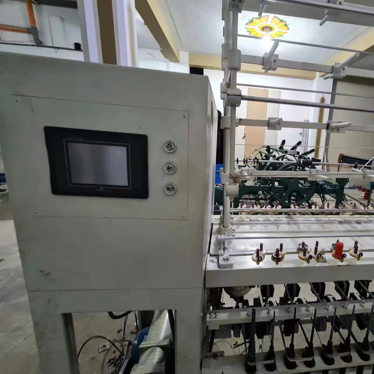 Computer Intelligent Vertical Pirn Weft Winder machine with 40 spindles