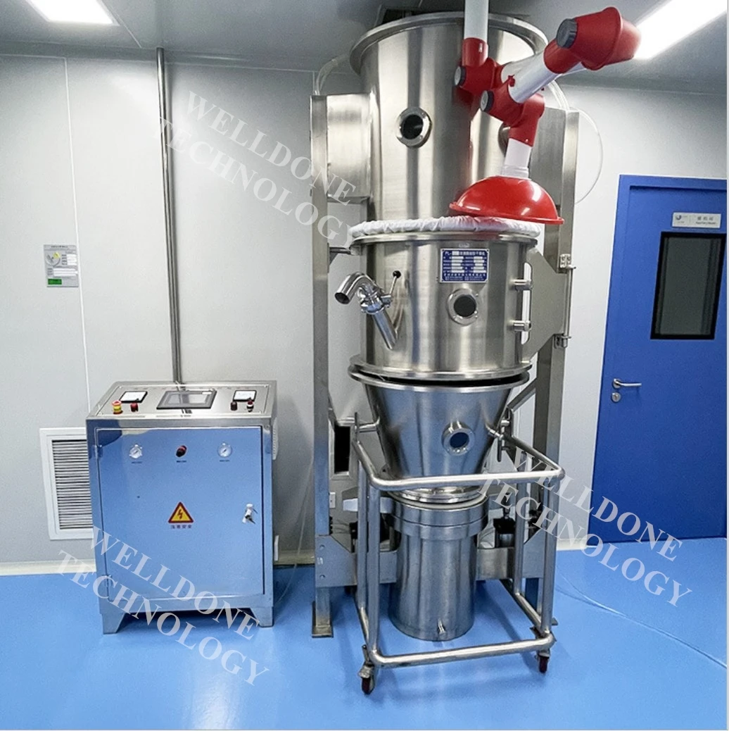 FL Fluid Bed Granulators / Fluid Bed Dryer Granulator / Fluid-Bed Granulator