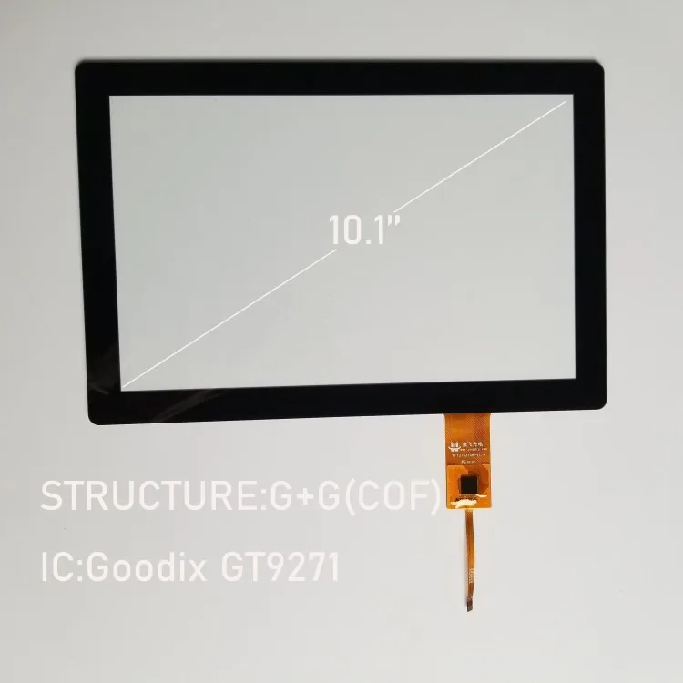 PCAP touch screen  4.3 7 15.6 21.5 32 10.1 inch touch screen panel iic for raspberry pi/monitor
