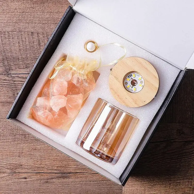 Kabbalah Luxury Design Wholesale New Product Usb Round Crystal Malaysia Himalayan Salt Lamps