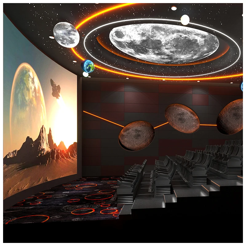 VR Theme Park 3D 5D 7D 9D 12D Cinema Virtual Reality Motion Chair Vr/ar/mr Equipment 6D Flying Roller Coaster Simulator