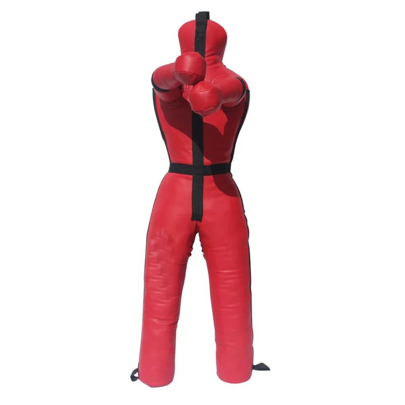 Hot selling martial sports boxing PVC&PU leather dummy cheap punching equipment mma grappling wrestling boxing dummies