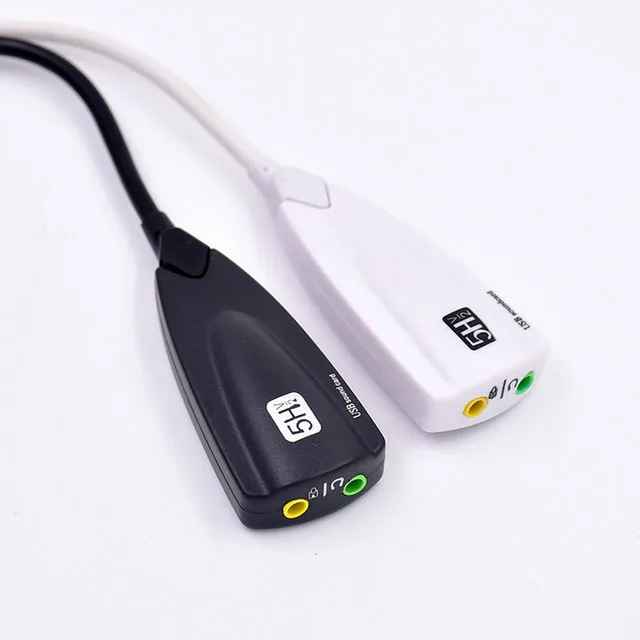 USB звуковая карта 7 1 адаптер 5HV2 3D Аудио