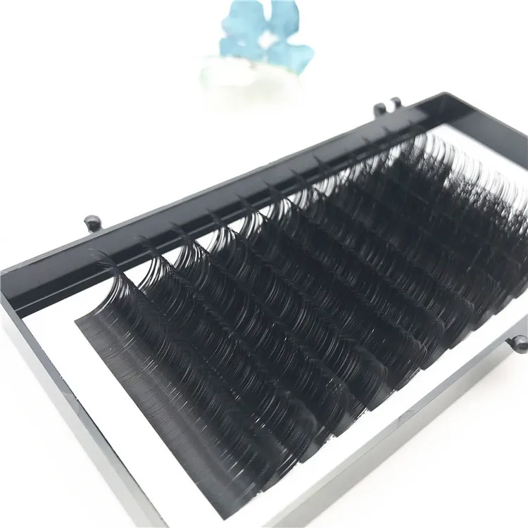 Velvet LASH Extensions Lash Fans Auto Flowering Volume Easy Fanning Lashes Easy Fan Cashmere Eyelash extension trays