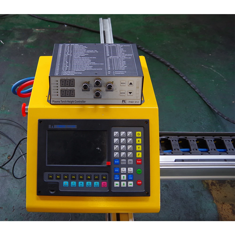
small gantry type double rails drive CNC portable plasma and flame cutter 