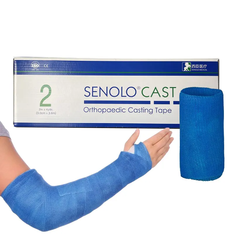 Different Colors Orthopedic Fiberglass Casting Tape Plastic bandage orthopedic fibreglass bandage and casting tape