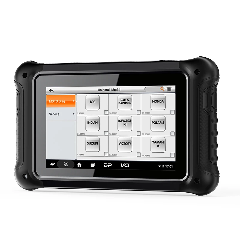 ANCEL MT700 Motorcycle Diagnostic Tool ABS Bleeding Check Engine Code Reader Oil Light Reset Full System Motorcycle Scanner Tool