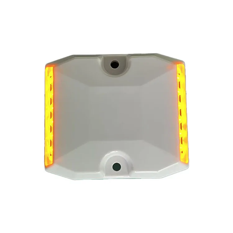 24V LED Active Road Stud Light Waterproof IP68 Tunnel Outline Sign Light Tunnel Induction LED Raised Road Sign