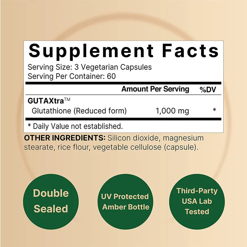 OEM Glutathione  skin whiteing capsules Glutathione whitening Pills glutathione supplement For Women skin care brightening