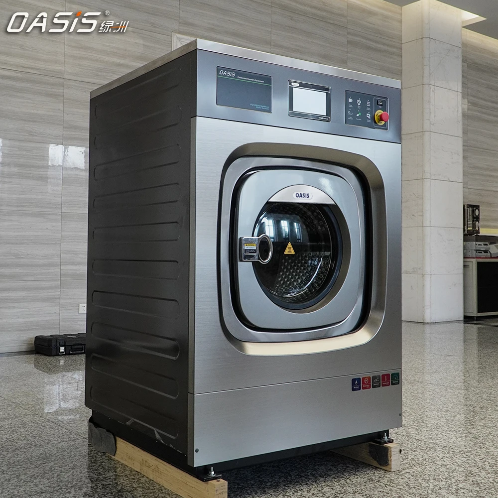 OASIS Automatic Lavadoras Industriales 25Kg Commercial Fabric Laundry Washer Extractor for Uniforms