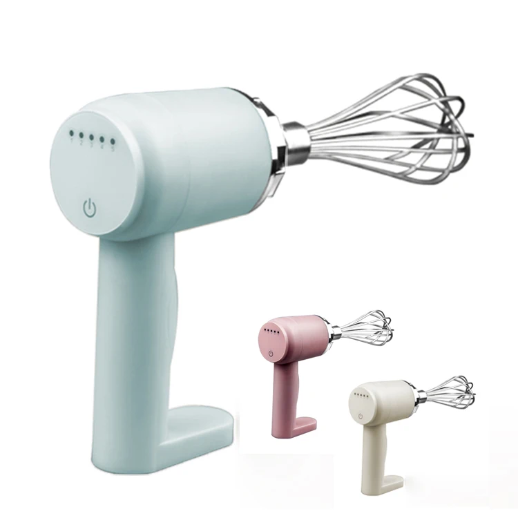 
Electronic Automatic Smart Stainless Steel Strong Rotating Egg Mixer 