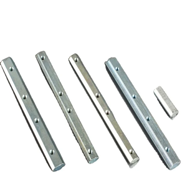 Sliding Pofile Connector 180 Degree Plate Inner Connector with Bar Type 40 Series Profile