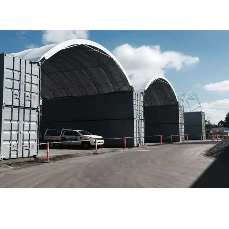 customization  408021 Large Warehouse Tent | Durable Aircraft Hangar and Cold Storage Shelter for Industrial Applications