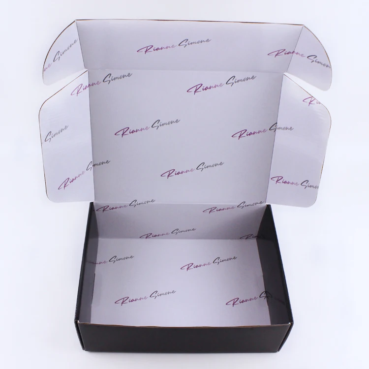 Wholesale Price  Small Shipping Packaging Kraft Paper Mailer Paper Box