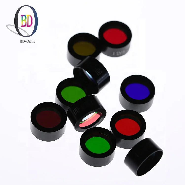 Narrow band pass interference color 530nm optical glass filters