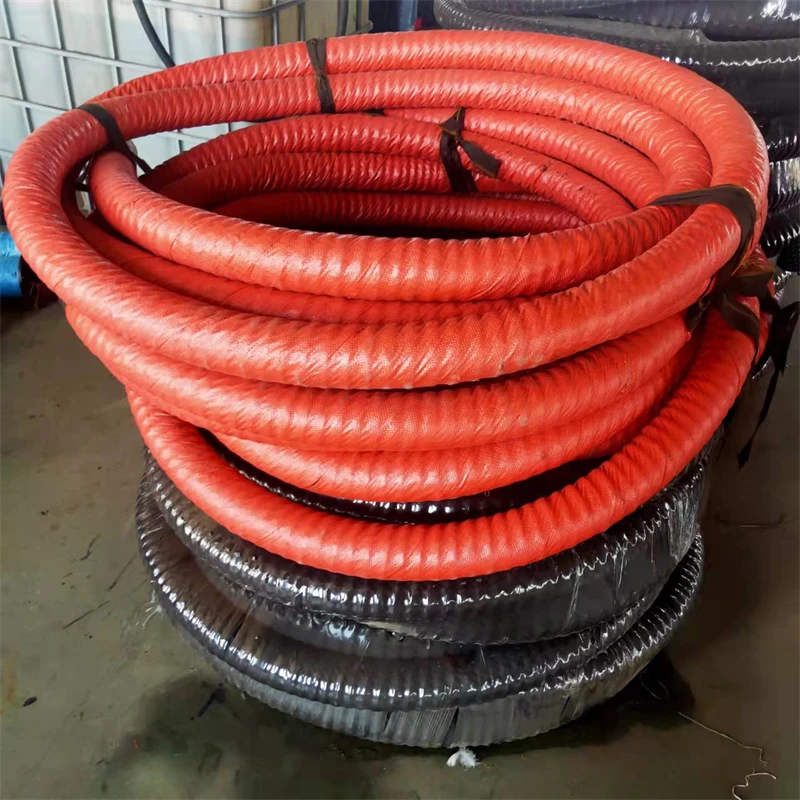 Customizable Black Epdm Cotton Braided Reinforcement Rubber Air Hose