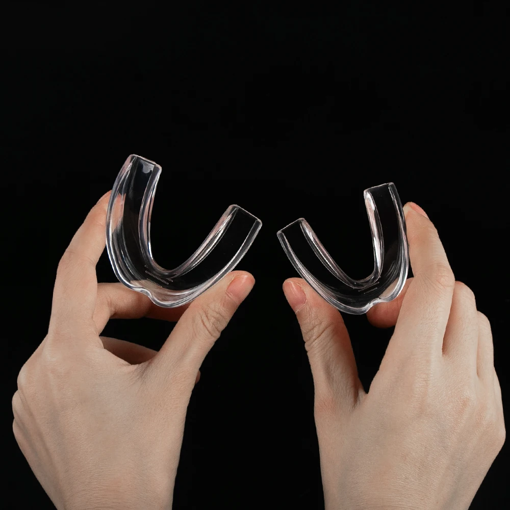 Pack of 8 Moldable Anti Snoring Mouth Guard for Teeth Grinding Clenching Bruxism Sport Athletic Whitening Tray