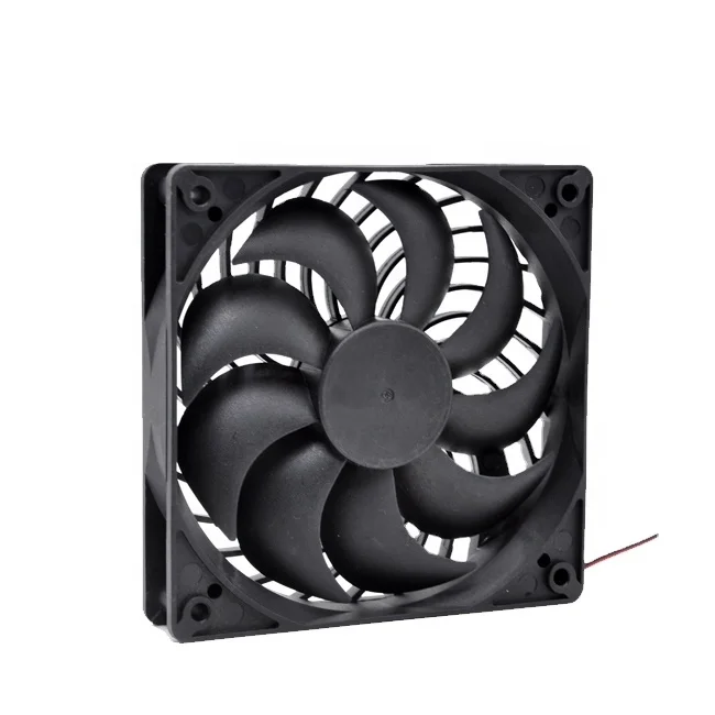 WellSunFan fan cooling jacket Factory Supply Verified Supplier 120*120*25mm 1200RPM 12V  120MM Computer case fan cpu cooling fan