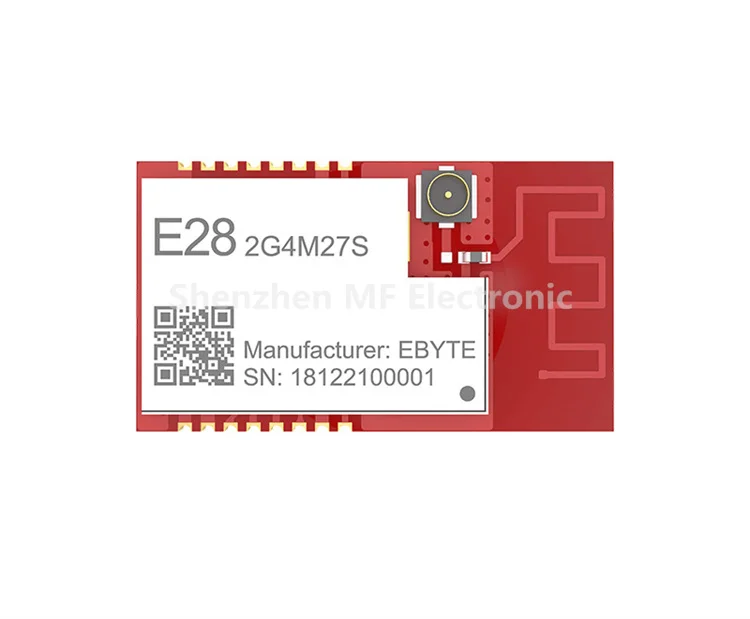 Hot Sale Lora Wireless RF Transceiver Transmitter Receiver Module E28-2G4M27S SX1280 2.4ghz 8km IPEX/PCB Antenna 27dBm