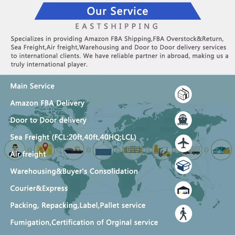 East Shipping FOB DDP FCL контейнер агент по доставке в США экспедитор логистические услуги Лос-Анджелес