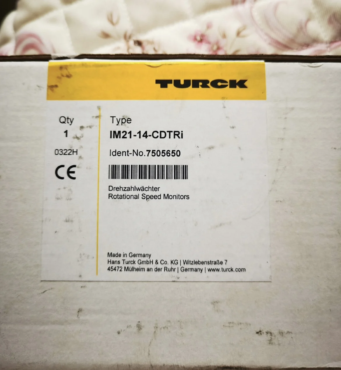 Overspeed Relay PC Connect Interface modui [12 MONTHS WARRANTY]  IM21-14-CDTRI 7505650